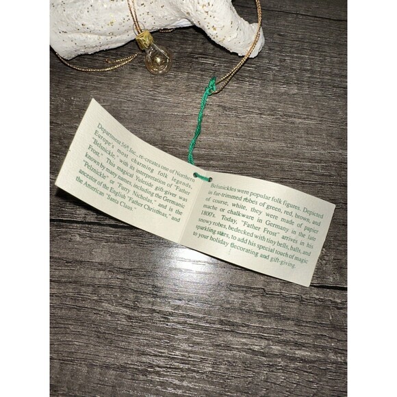 Department 56 Flying Belsnickle Father Frost Bulb Star Garland Ornament - Picture 13 of 15